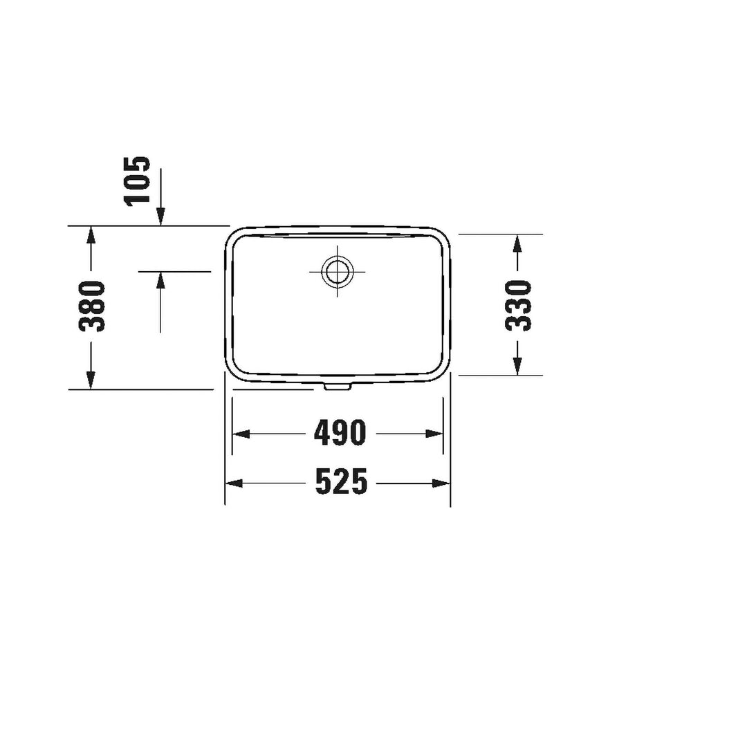 Duravit No.1 Bathroom Sink