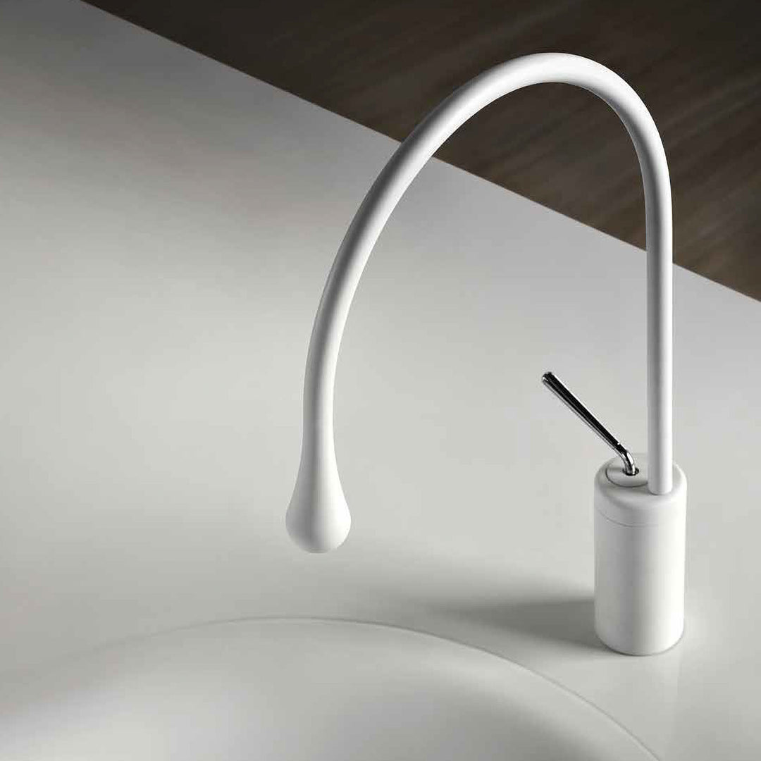 Gessi Goccia Single Hole Medium Bathroom Faucet