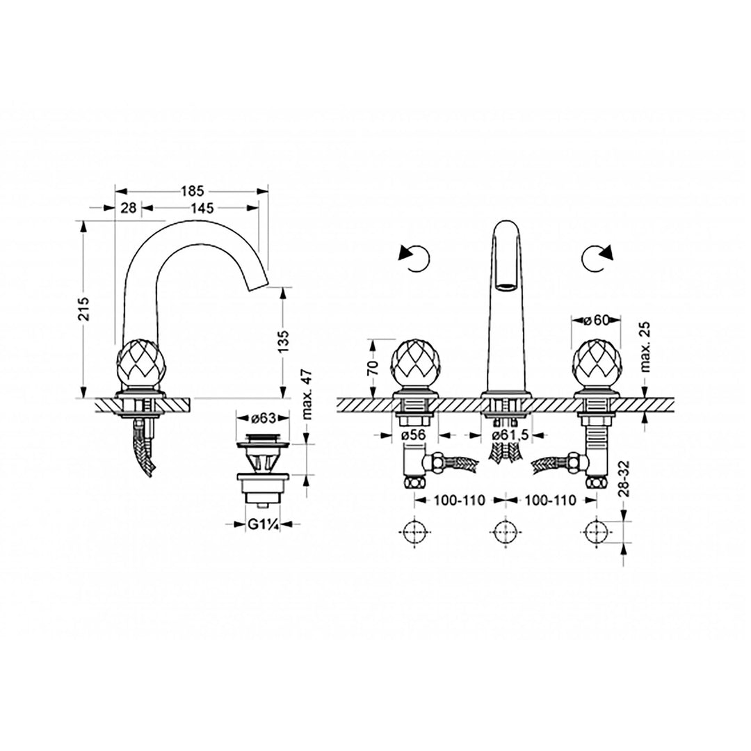 Jörger Belledor Bathroom Faucet