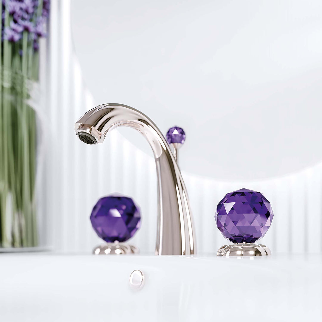 Jörger Florale Crystal Bathroom Faucet