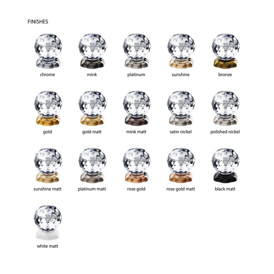 Jörger Florale Crystal Bathroom Faucet