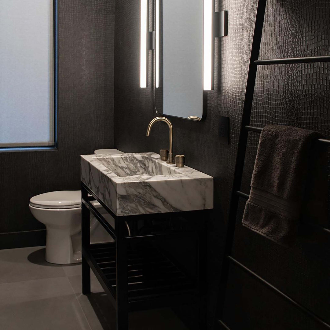 Watermark Sense Three-hole Bathroom Faucet