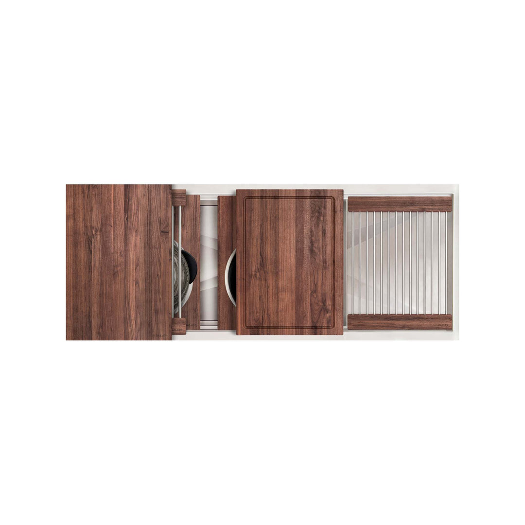 The Galley 3’ Workstation + 12’’ DryDock Kitchen Sink
