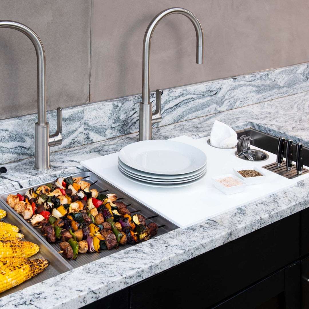 The Galley 5’ ThinTop Workstation Kitchen Sink