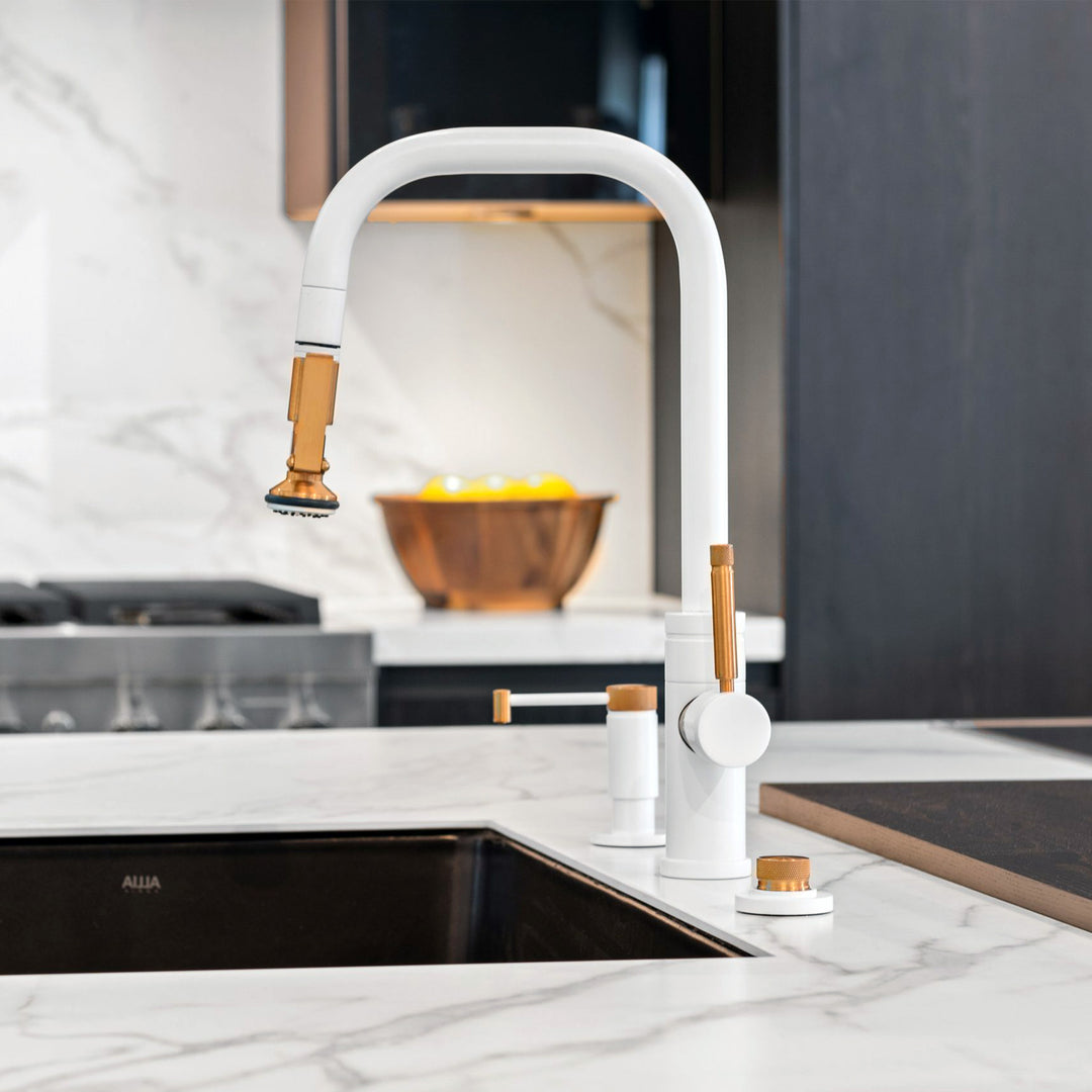 Waterstone Fluton Industrial PLP Pulldown Kitchen Faucet