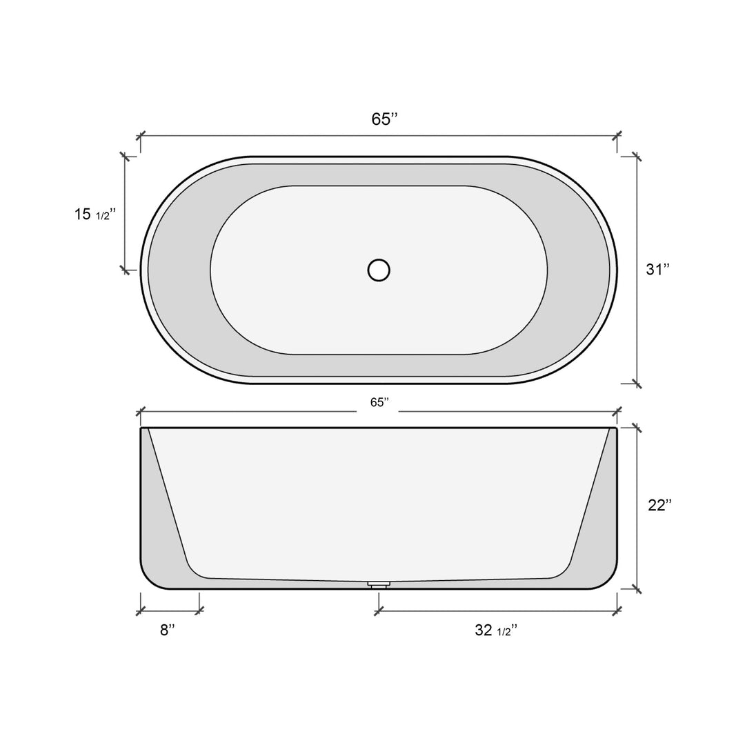 Balux Bathtub Azur