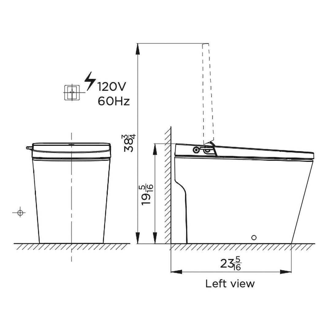 AXENT Mint Two Smart Toilet