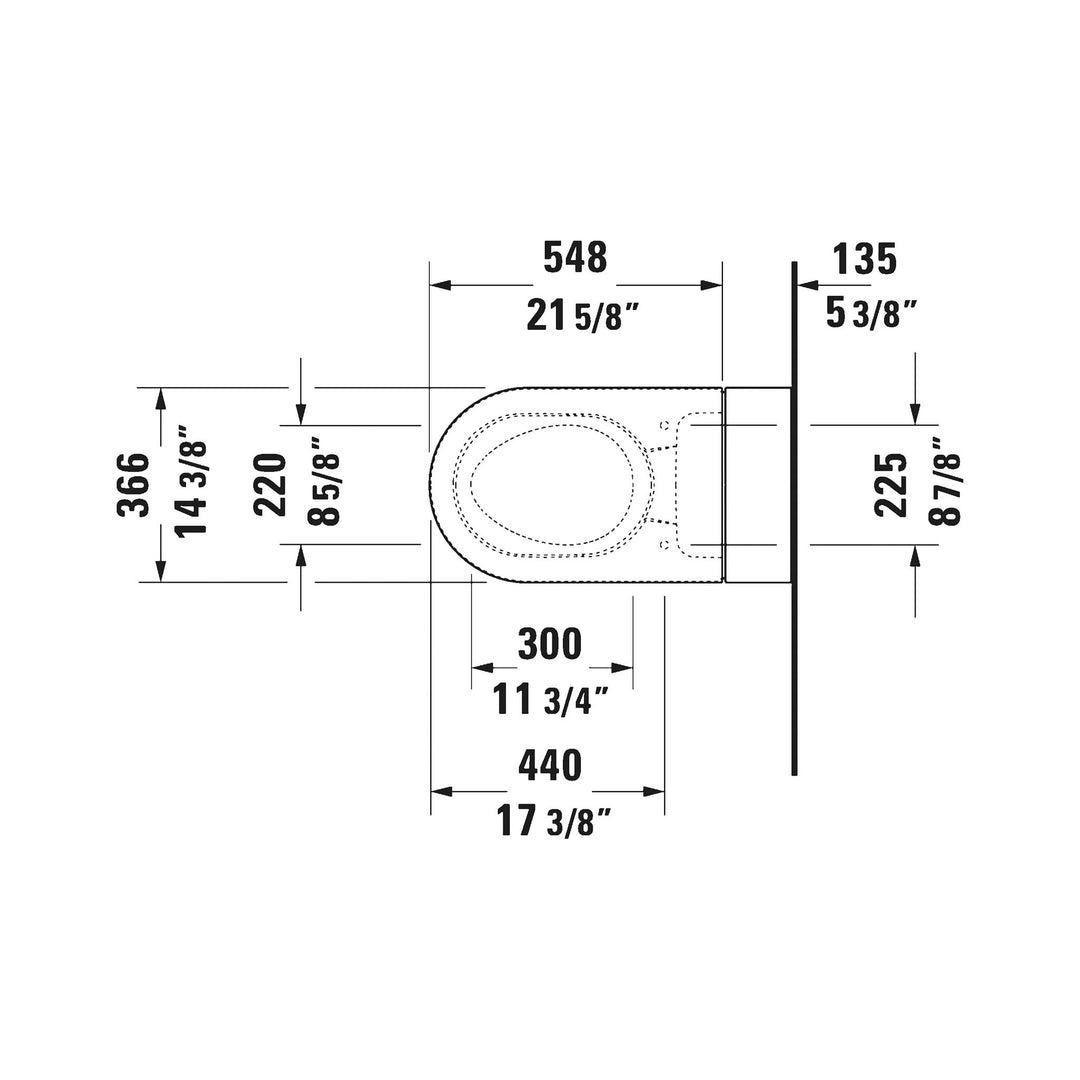 Duravit SensoWash® i Bidet Toilet