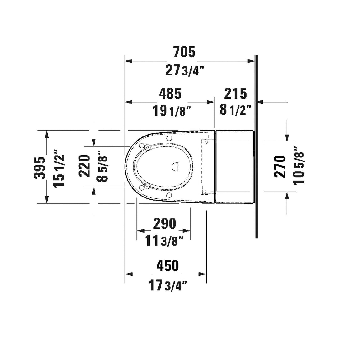Duravit SensoWash® u Bidet Toilet