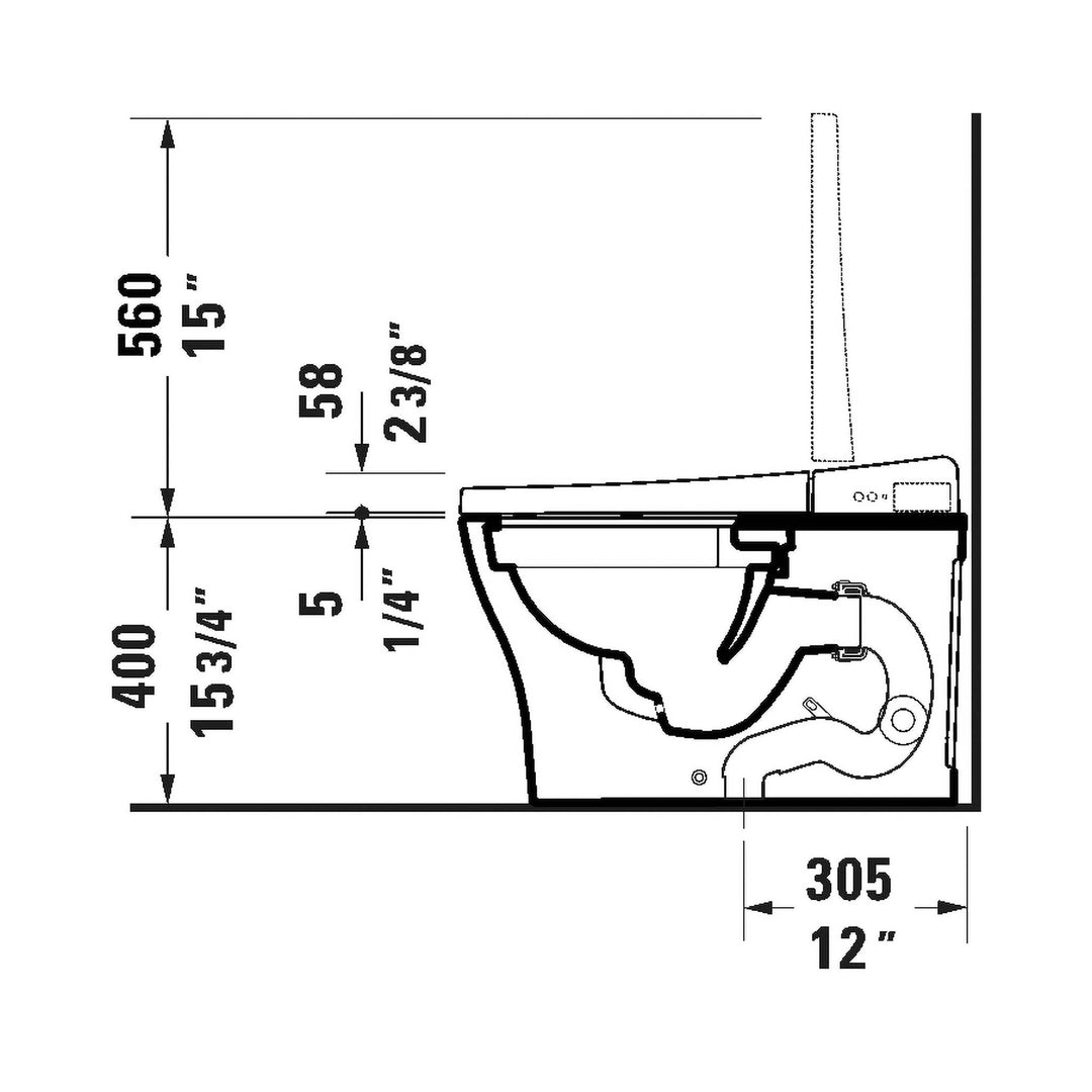 Duravit SensoWash® u Bidet Toilet