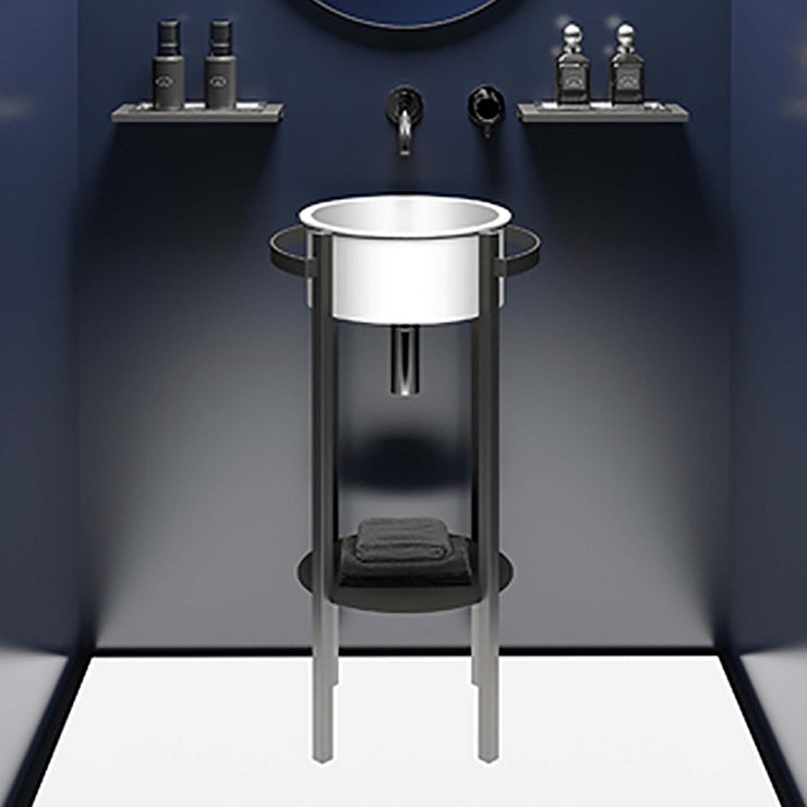 Glass Design Bath Vanity Tondo Compact