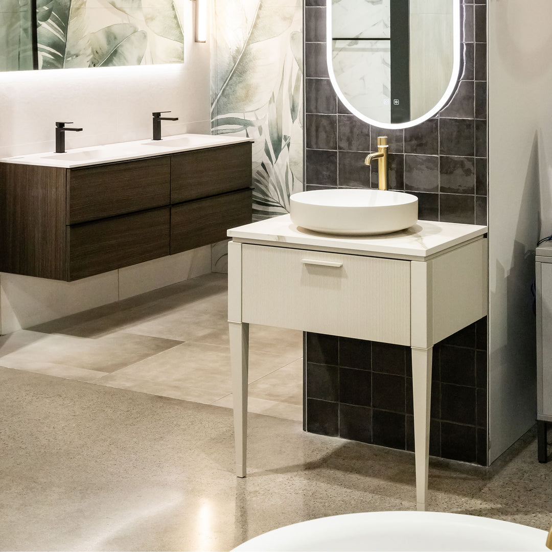 Bath Vanity LAMÈ Plisse Single Sink