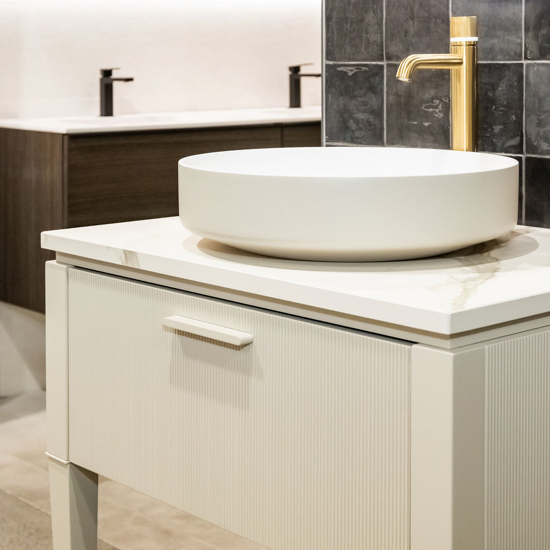 Bath Vanity LAMÈ Plisse Single Sink