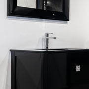 Macral Bath Vanity Viena Collection - Black Gloss