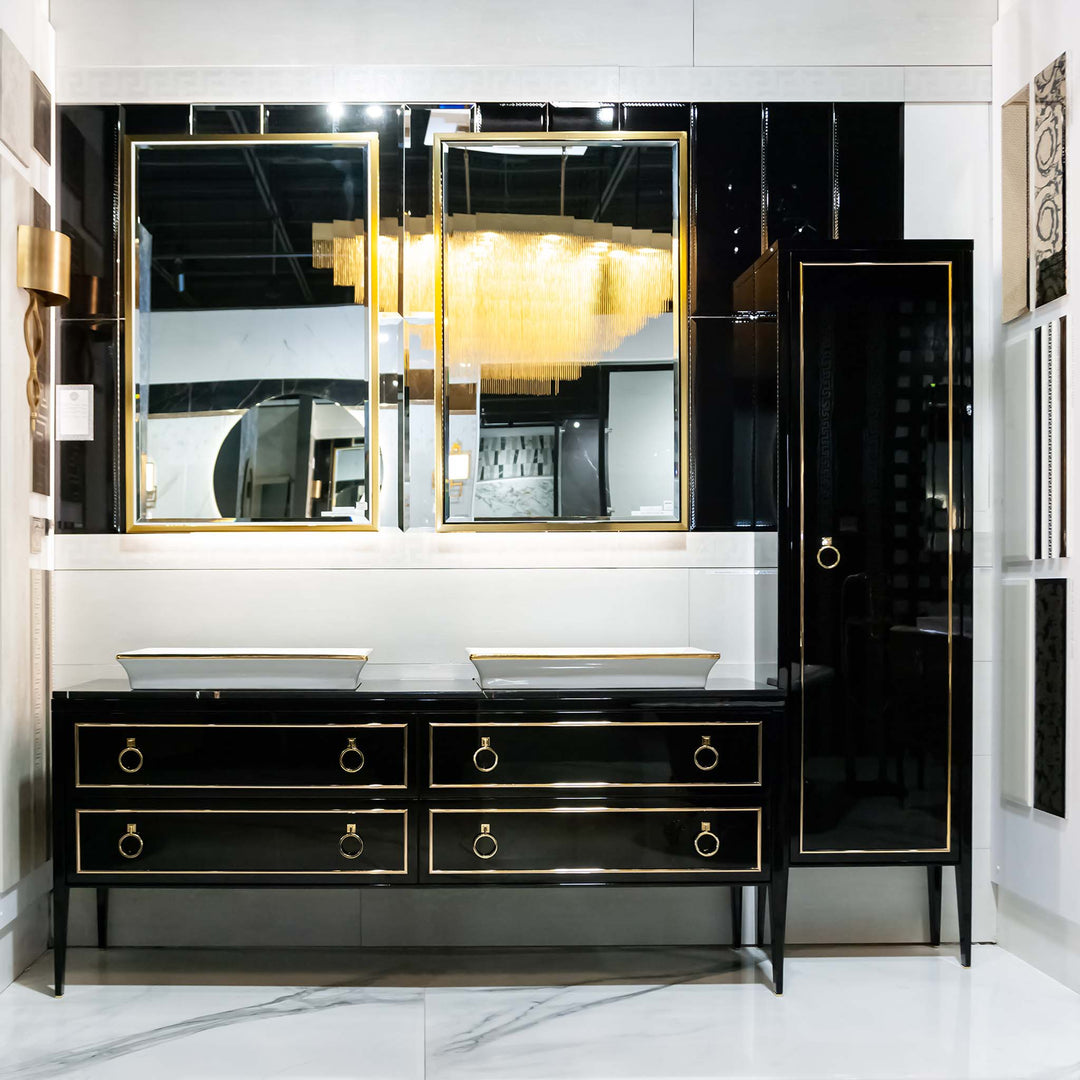 Bath Vanity Elegance Napoleon Double Sink