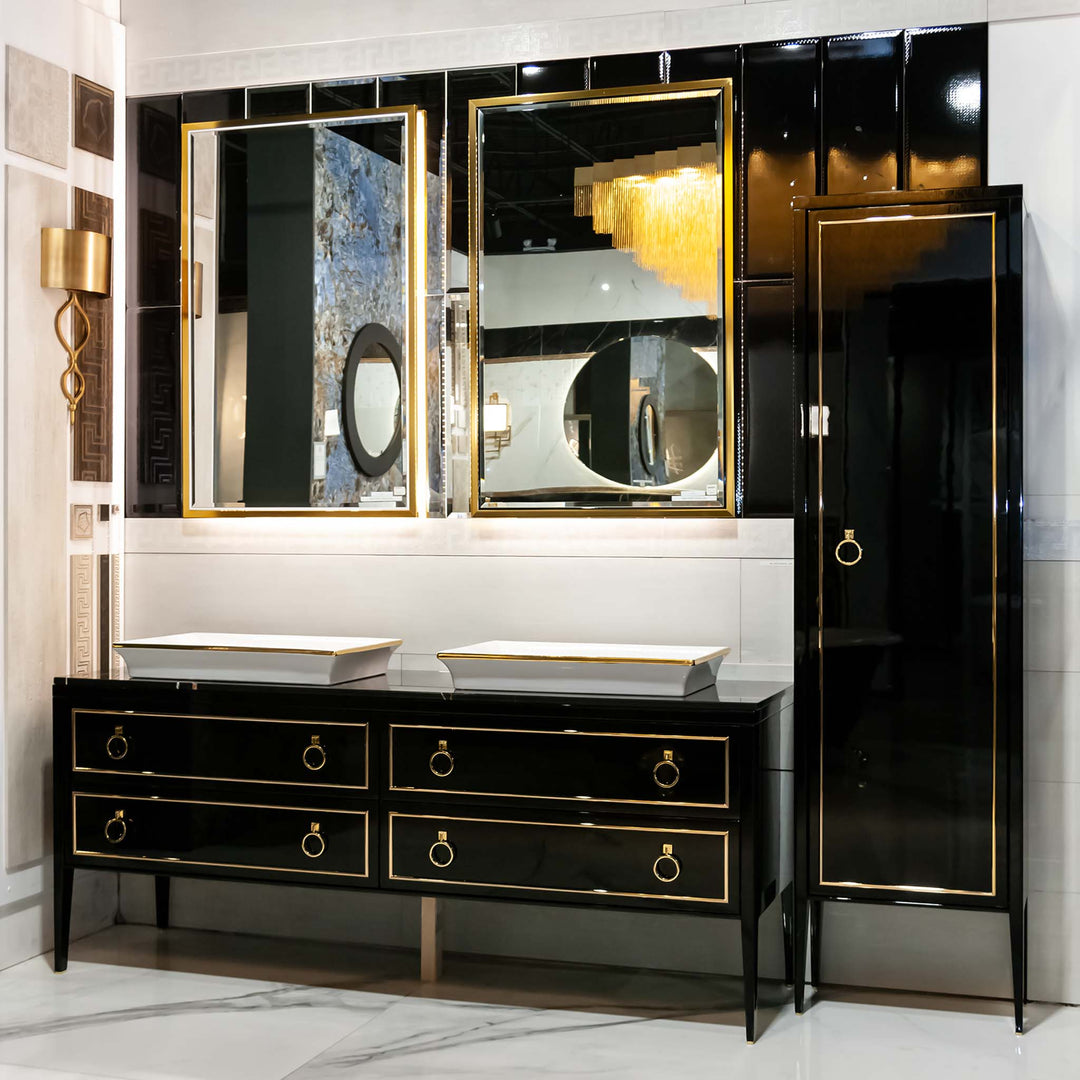 Bath Vanity Elegance Napoleon Double Sink