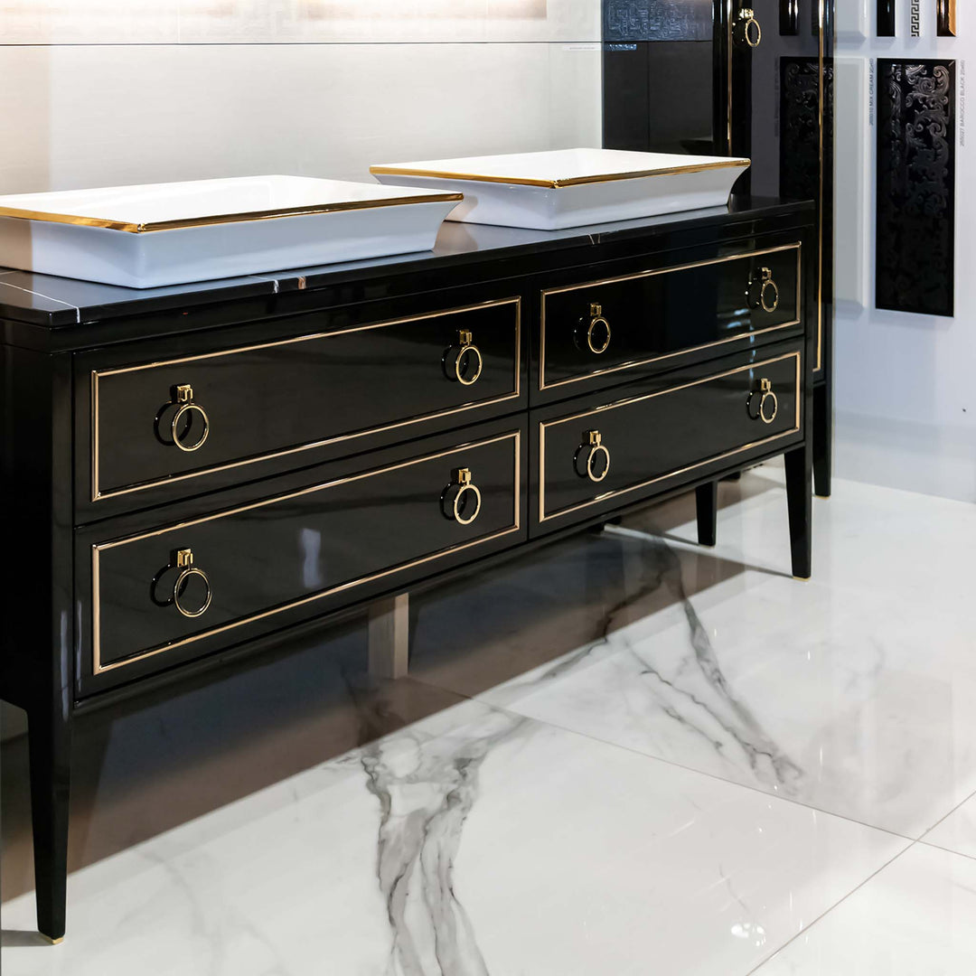 Bath Vanity Elegance Napoleon Double Sink