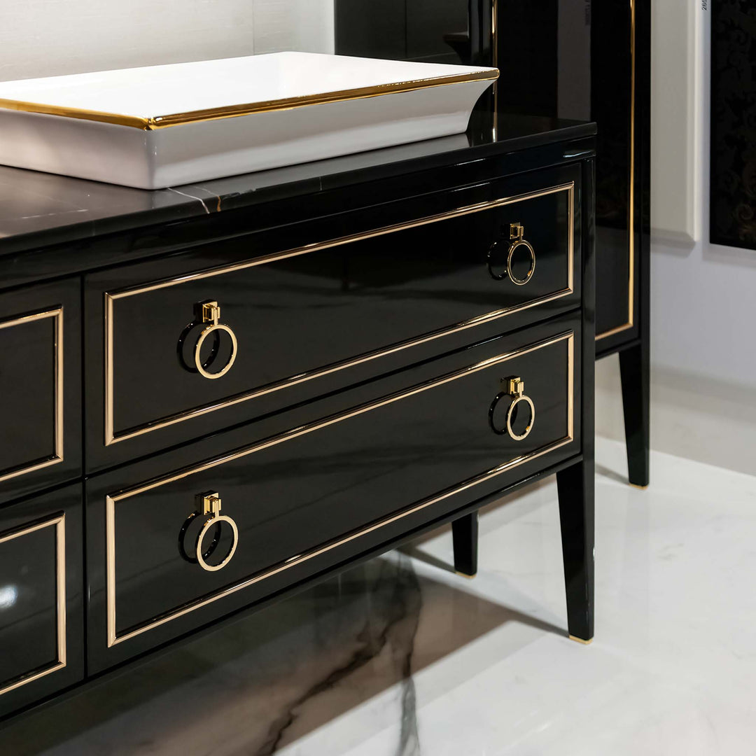 Bath Vanity Elegance Napoleon Double Sink