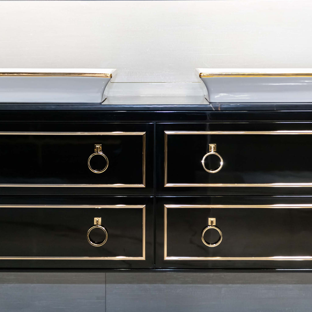 Bath Vanity Elegance Napoleon Double Sink