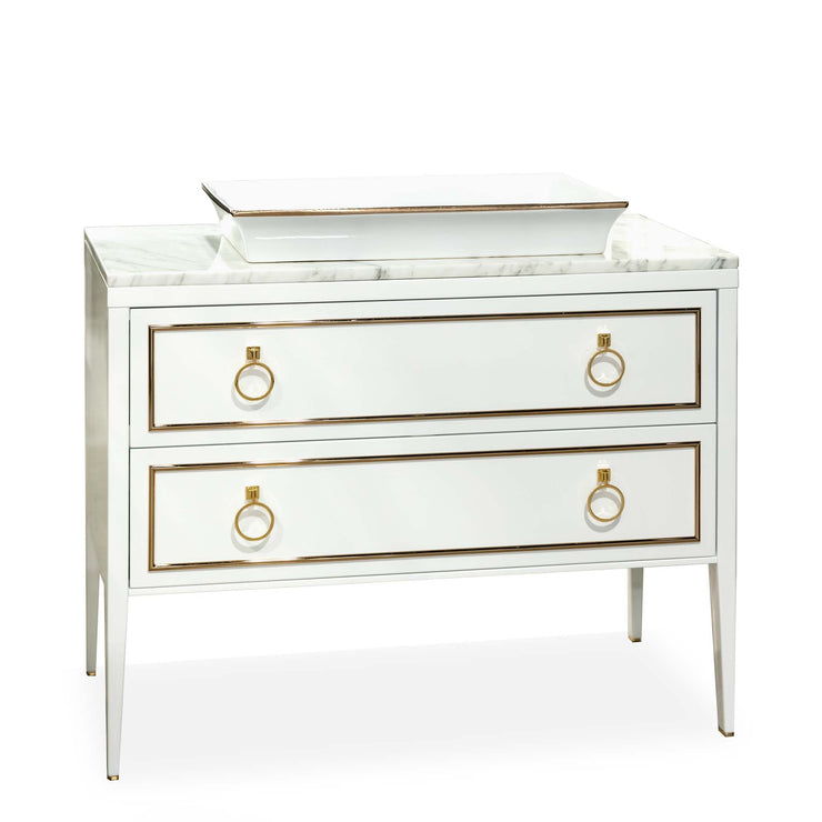 Mia Italia Bath Vanity Elegance Napoleon Single Sink