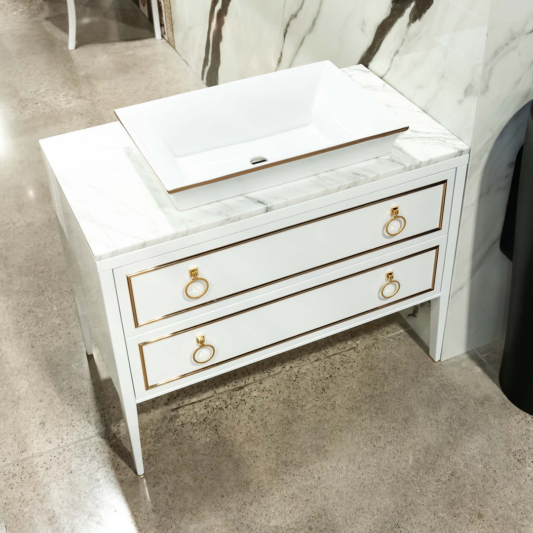Bath Vanity Elegance Napoleon Single Sink