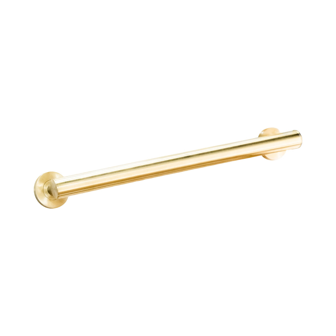 Kartners 18" Grab Bar - Brushed Brass