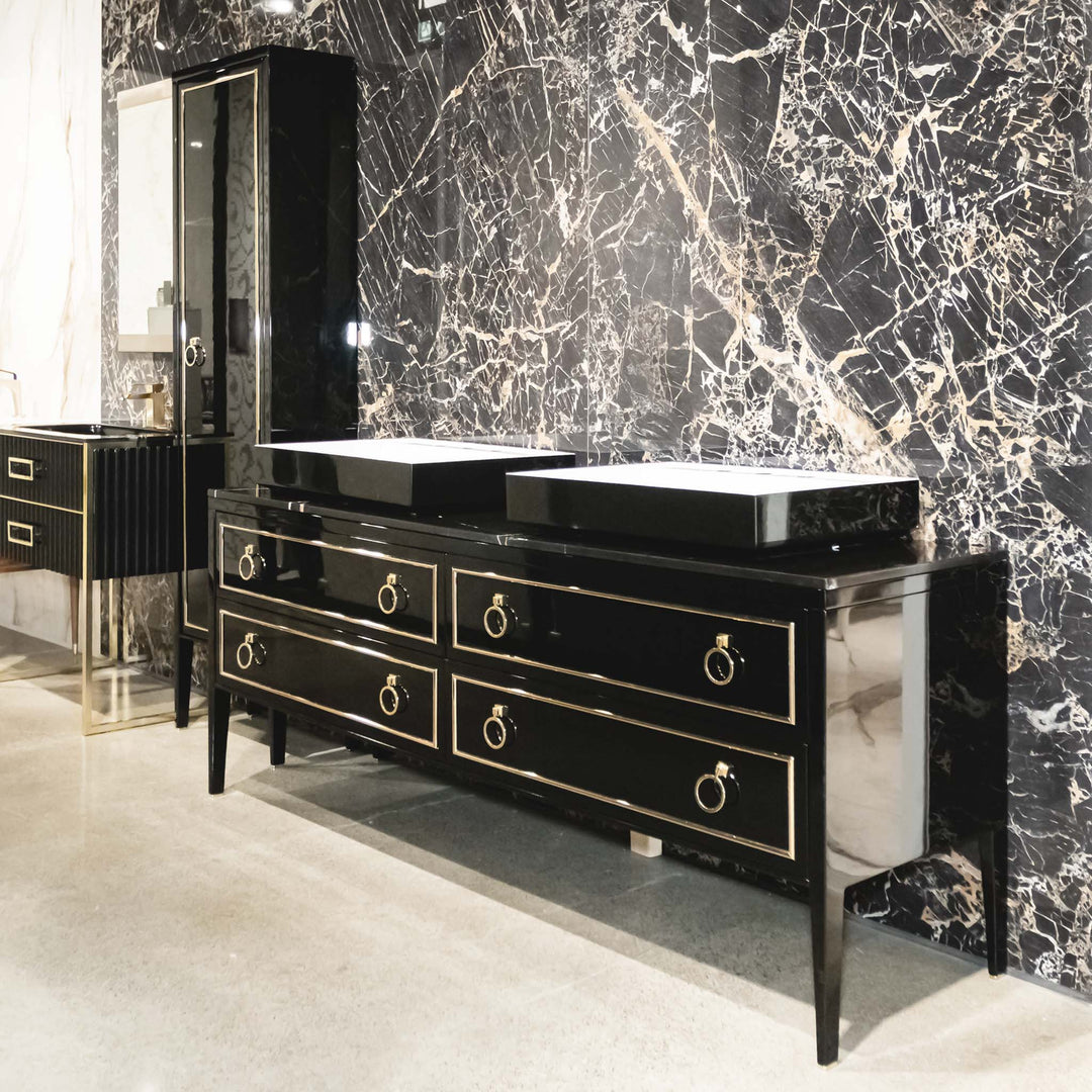 Bath Vanity Elegance Napoleon Double Sink