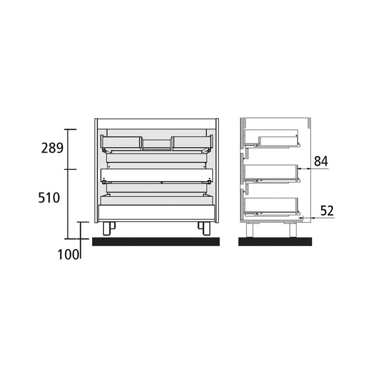 PierDeco Ecoline 32" Bath Vanity