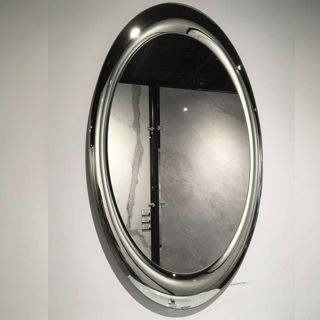 BMB Design Bathroom Mirror, Oval