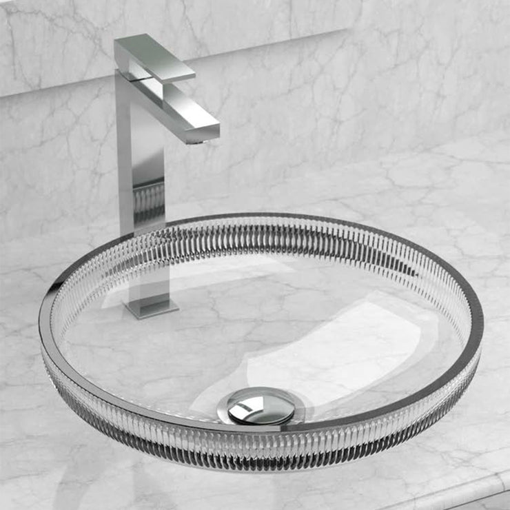 Glass Design Vessel Sink Glamorous Clivia