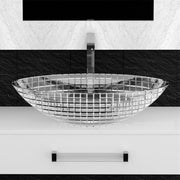 Glass Design Vessel Sink Glamorous Luxor Oval