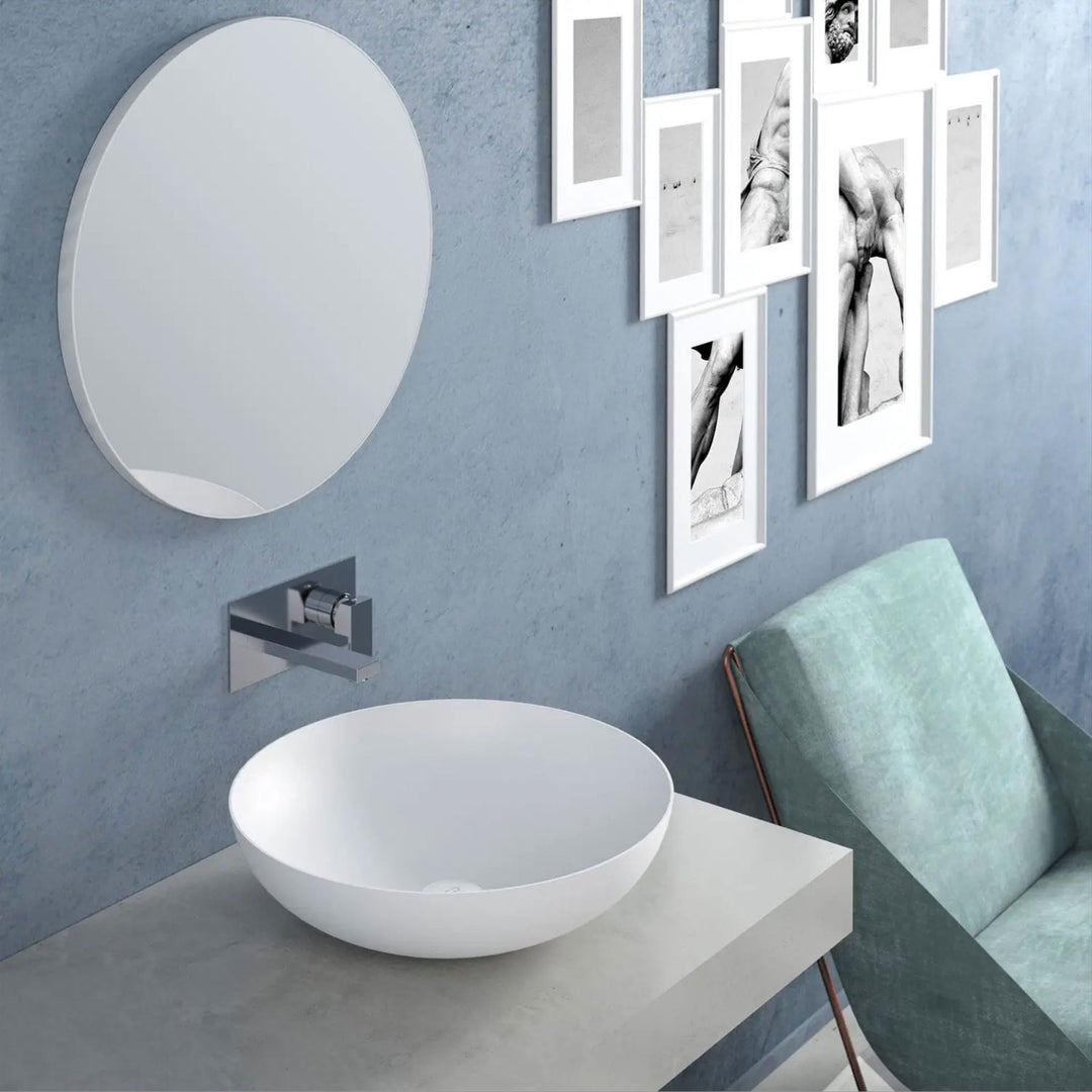 Vessel Sink Slide White