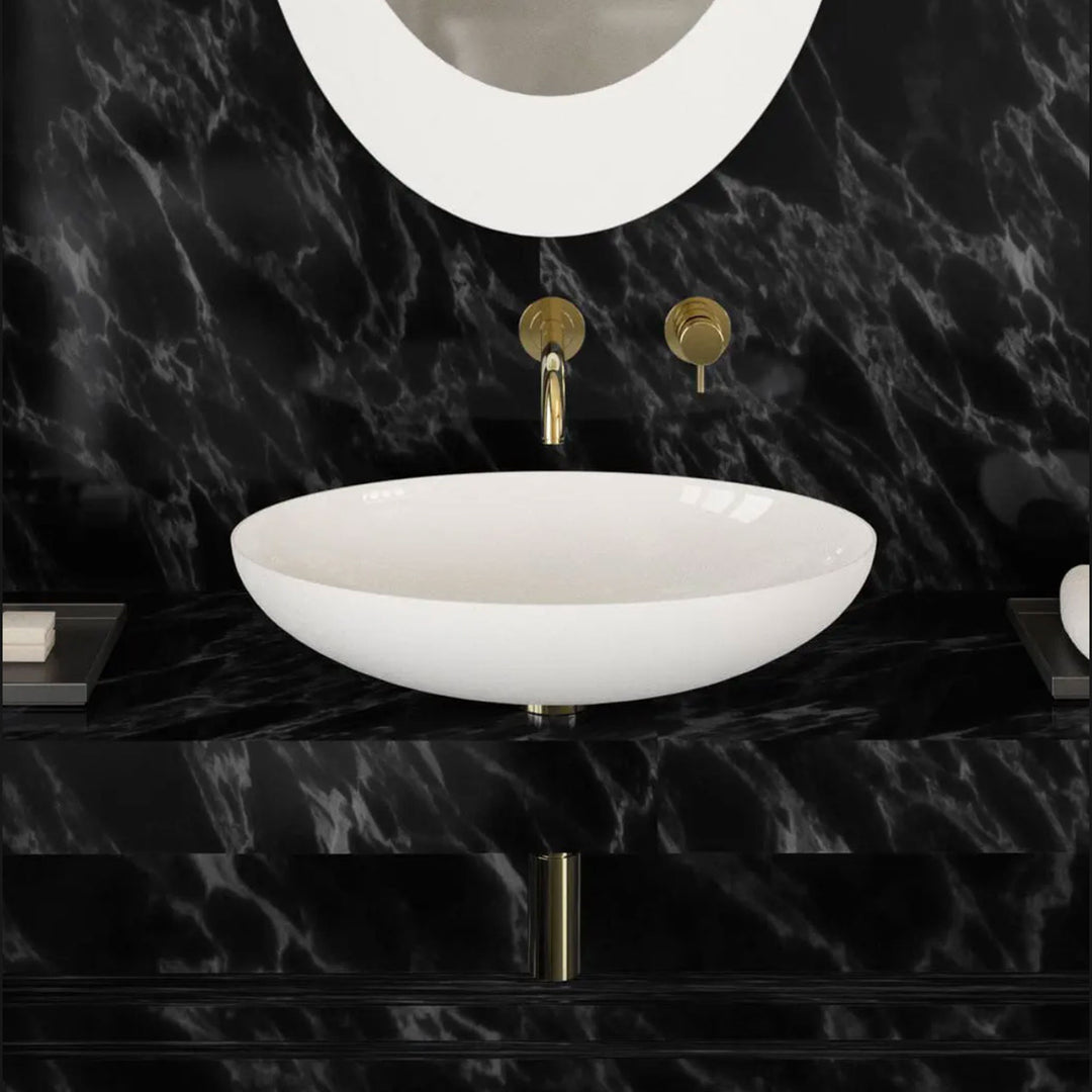 Vessel Sink Slide White