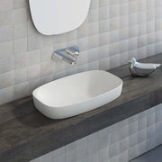Catalano Green Semi-inset Single Bathroom Sink without Overflow
