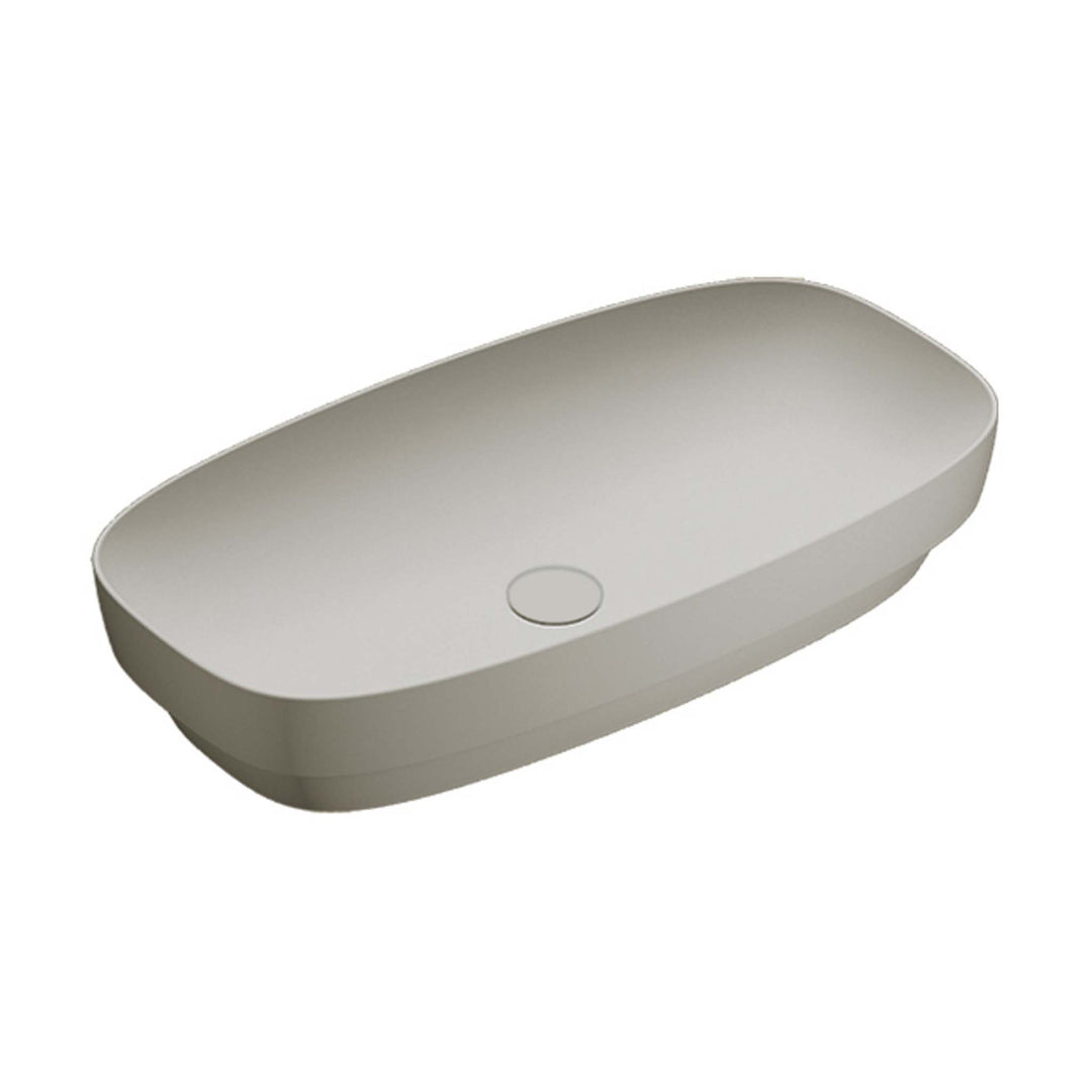 Catalano Green Semi-inset Single Bathroom Sink without Overflow