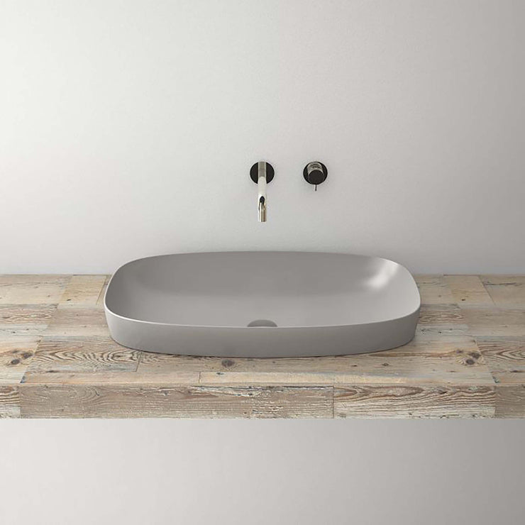Catalano Green Semi-inset Single Bathroom Sink without Overflow