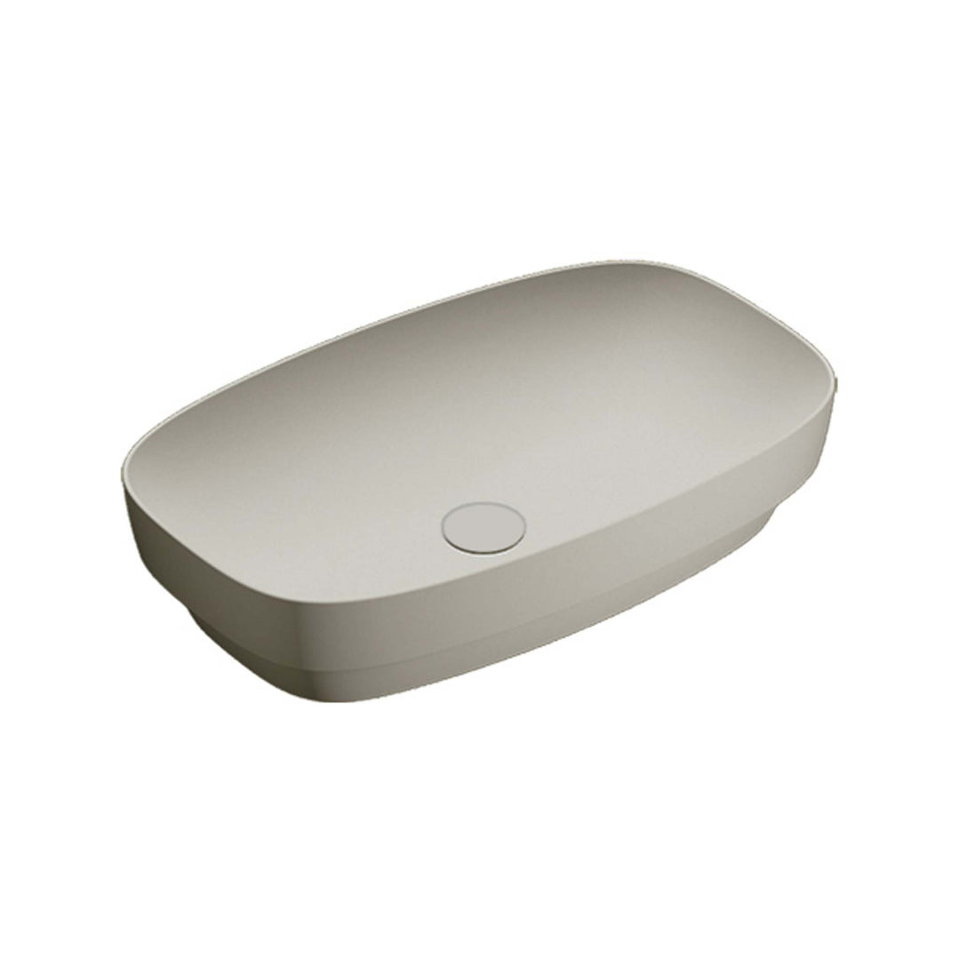 Catalano Green Semi-inset Single Bathroom Sink without Overflow