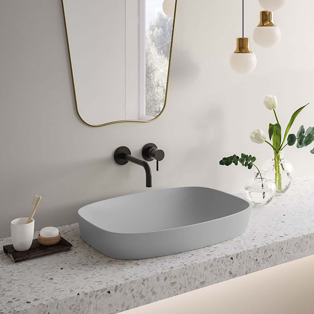 Catalano Green Semi-inset Single Bathroom Sink without Overflow