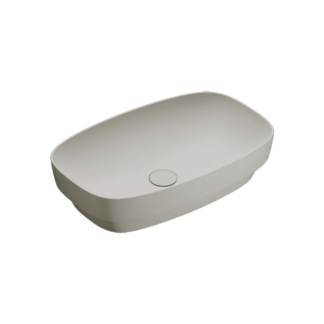 Catalano Green Semi-inset Single Bathroom Sink without Overflow