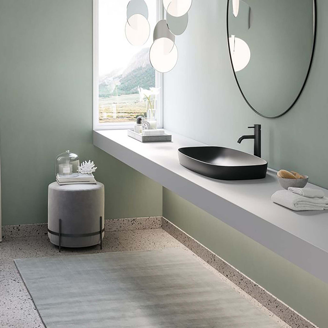 Catalano Green Semi-inset Single Bathroom Sink without Overflow