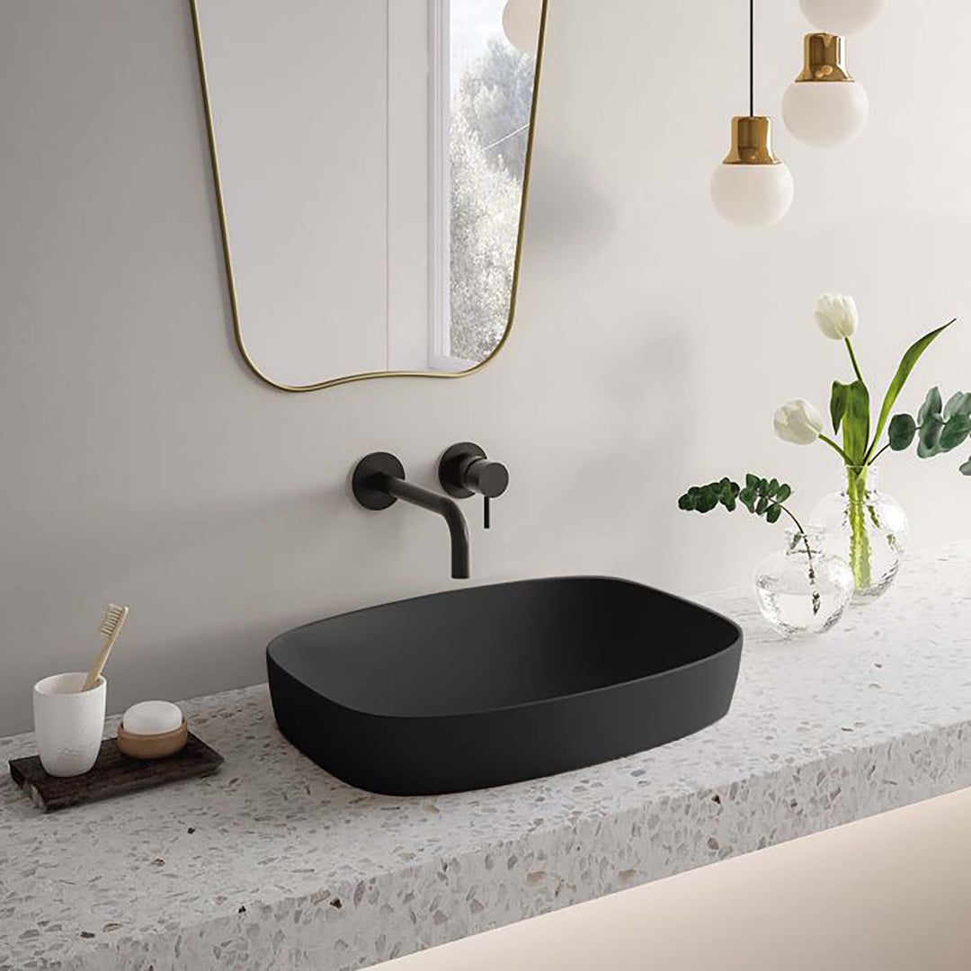 Catalano Green Semi-inset Single Bathroom Sink without Overflow