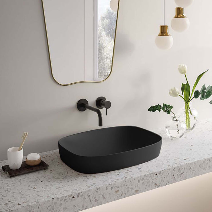Catalano Green Semi-inset Single Bathroom Sink without Overflow