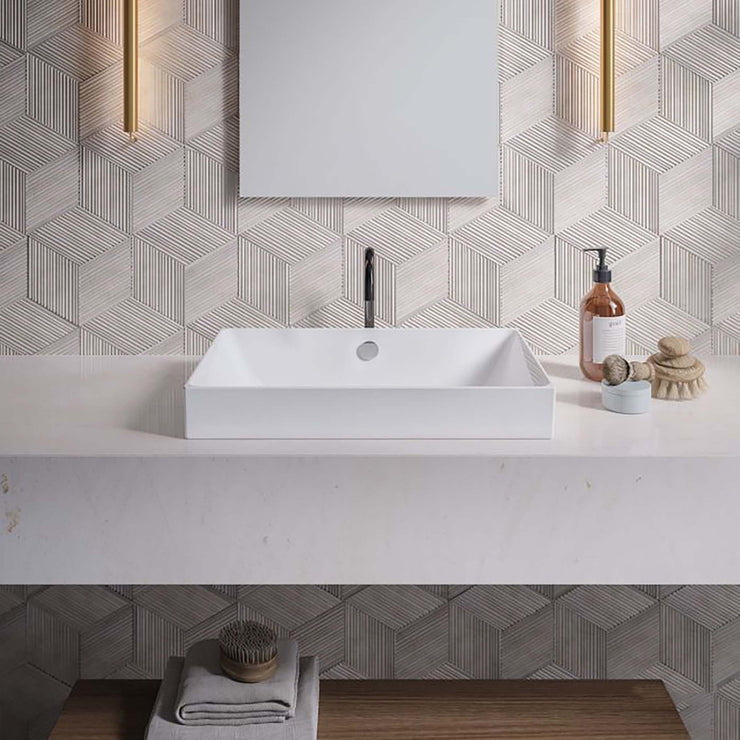 Catalano Zero Semi inset Bathroom Sink