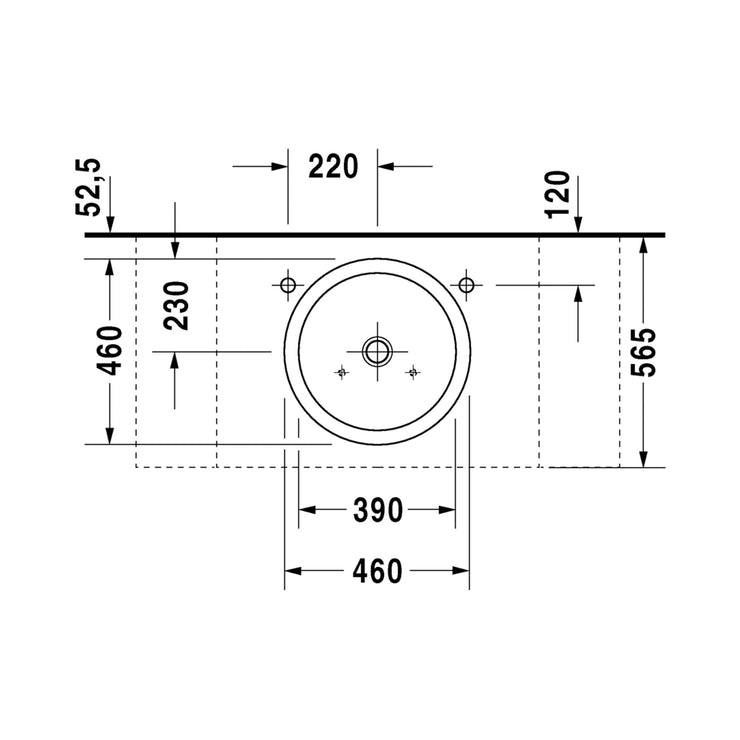 Duravit Starck 1 Bathroom Sink