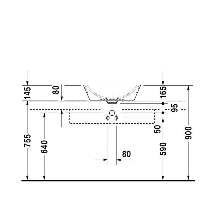 Duravit Starck 1 Bathroom Sink