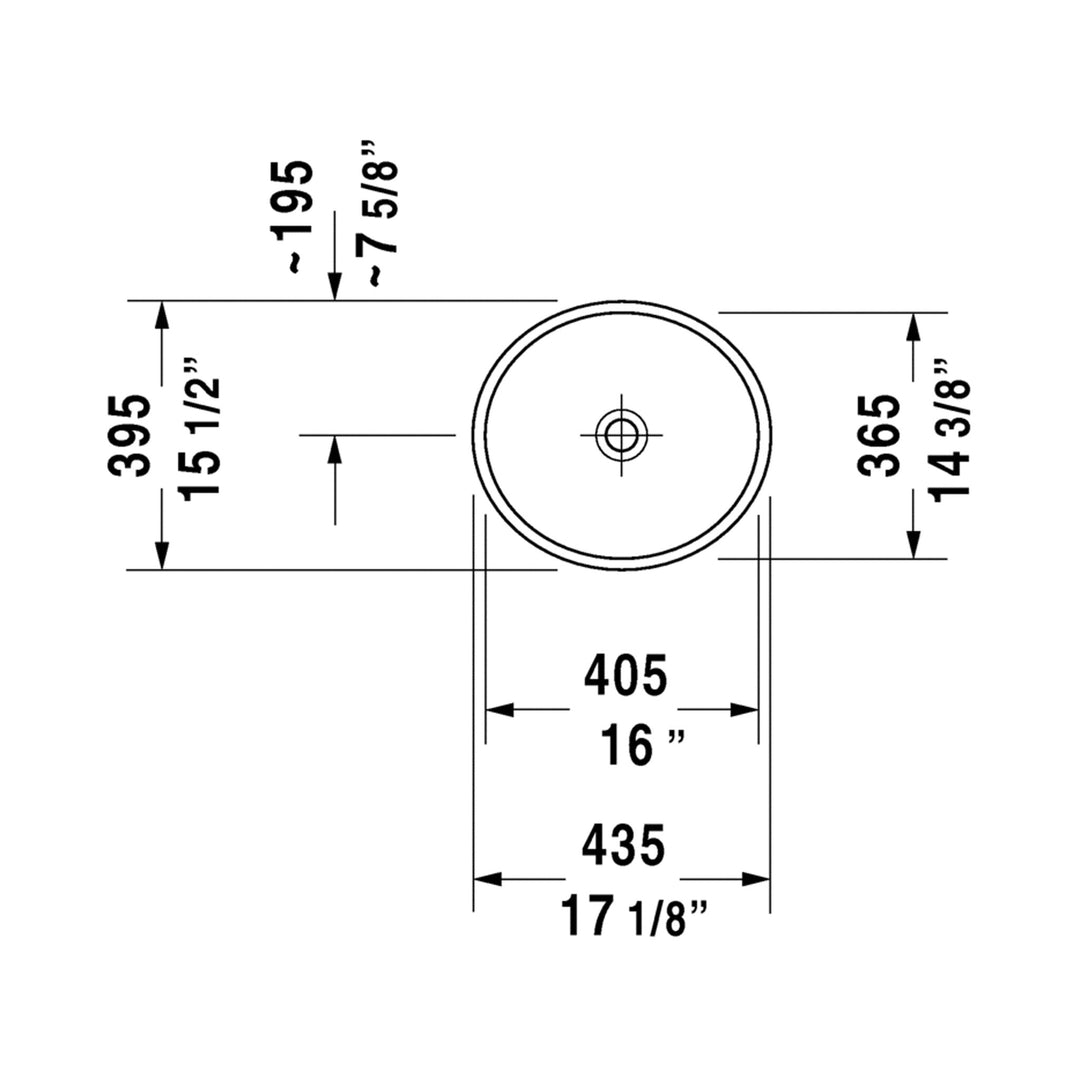 Duravit Stark 2 Bathroom Sink