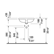 Duravit Starck 3 Bathroom Sink
