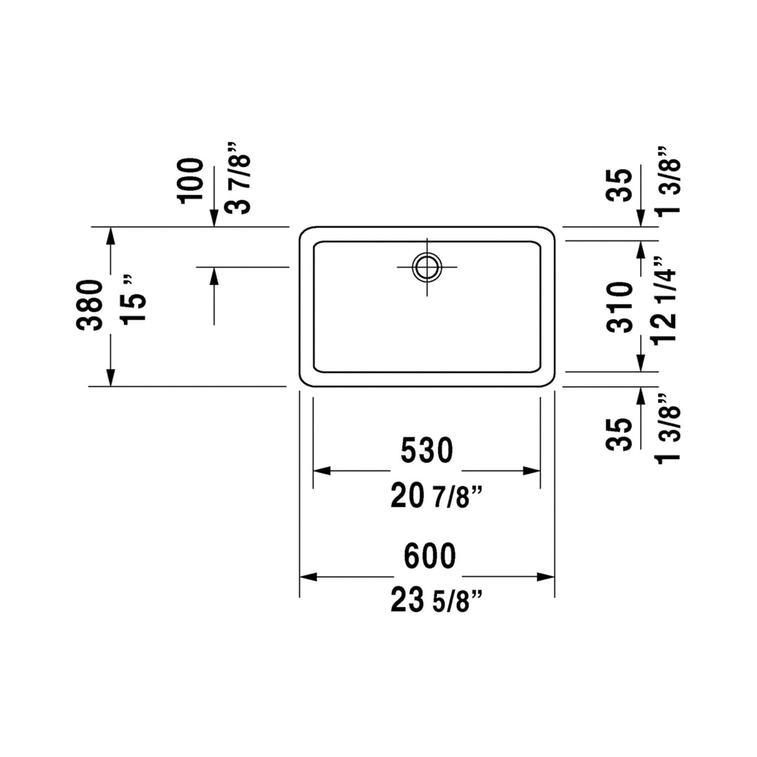 Duravit Vero Bathroom Sink