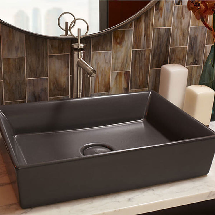 DXV by American Standard Pop Rectangle Vessel Sink