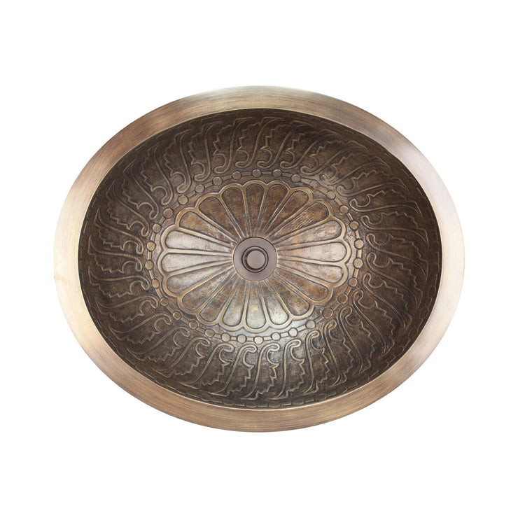 Linkasink Large Oval Wing Bathroom Sink